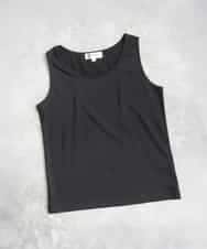 FKKGD32045 MK MICHEL KLEIN(MK ミッシェルクラン) ラメタンクトップ/UVカット/洗える ブラック