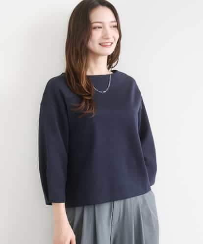 FKKGD32120 MK MICHEL KLEIN コットンポンチカットソー/洗える