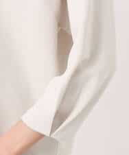 FKKGD32120 MK MICHEL KLEIN(MK ミッシェルクラン) コットンポンチカットソー/洗える ベージュ