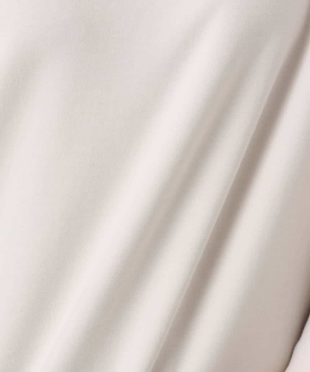 FKKGD32120 MK MICHEL KLEIN(MK ミッシェルクラン) コットンポンチカットソー/洗える ベージュ