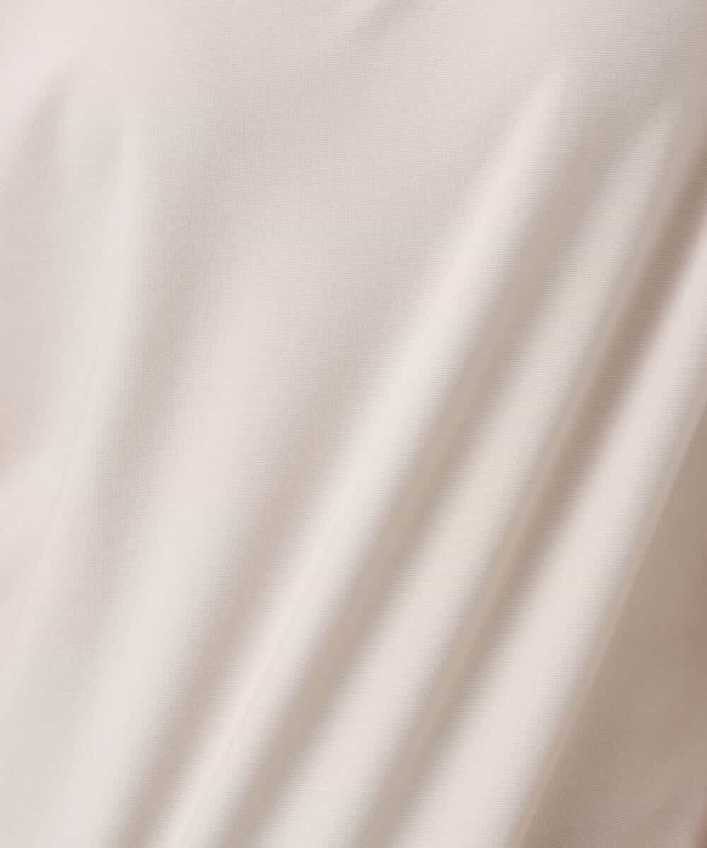 FKKGD40090 MK MICHEL KLEIN(MK ミッシェルクラン) 2wayネックデザインポンチカットソー/接触冷感/UVカット/洗える ベージュ