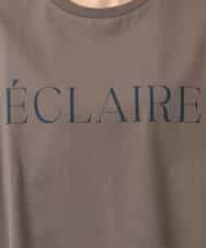 FKKGD41080 MK MICHEL KLEIN(MK ミッシェルクラン) ニュアンス配色コットンロゴTシャツ/洗える ホワイト