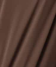 FKKGD42100 MK MICHEL KLEIN(MK ミッシェルクラン) シルケット天竺リラックスカットソー/接触冷感/洗える ブラウン