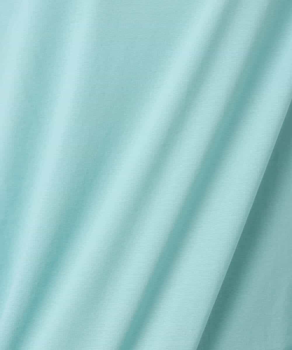 FKKGD42100 MK MICHEL KLEIN(MK ミッシェルクラン) シルケット天竺リラックスカットソー/接触冷感/洗える ブラウン