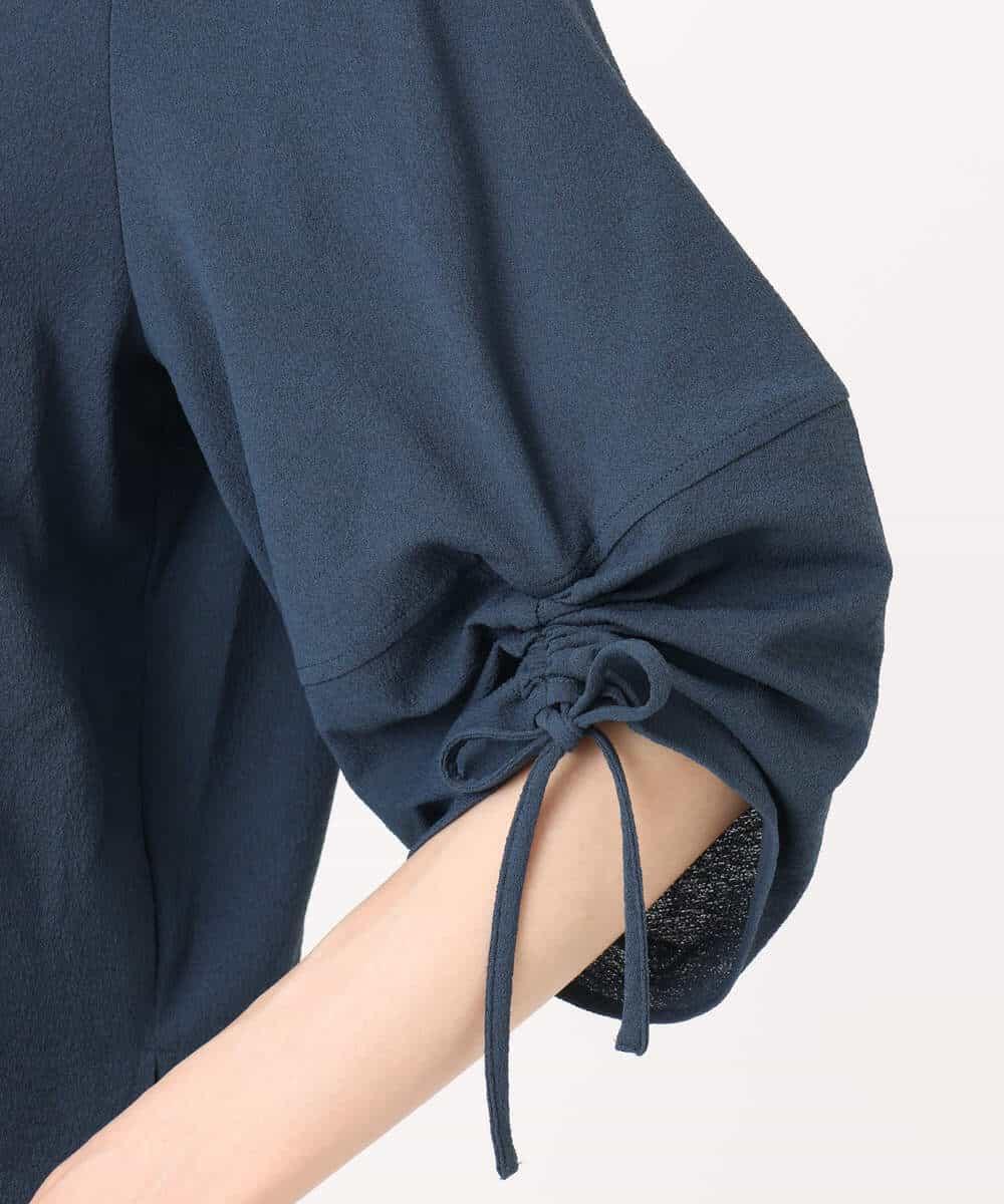 FKKGD43120 MK MICHEL KLEIN(MK ミッシェルクラン) ドロストスリーブデザインカットソー/洗える モスグリーン