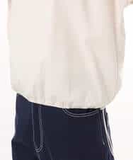 FKKGD62090 MK MICHEL KLEIN(MK ミッシェルクラン) [接触冷感/洗える]裾ドロストデザインカットソー グレージュ