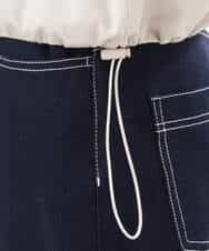 FKKGD62090 MK MICHEL KLEIN(MK ミッシェルクラン) [接触冷感/洗える]裾ドロストデザインカットソー グレージュ