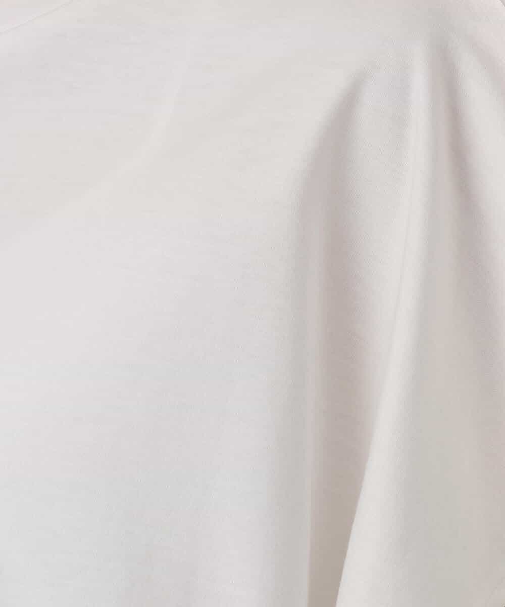 FKKGD62090 MK MICHEL KLEIN(MK ミッシェルクラン) [接触冷感/洗える]裾ドロストデザインカットソー グレージュ