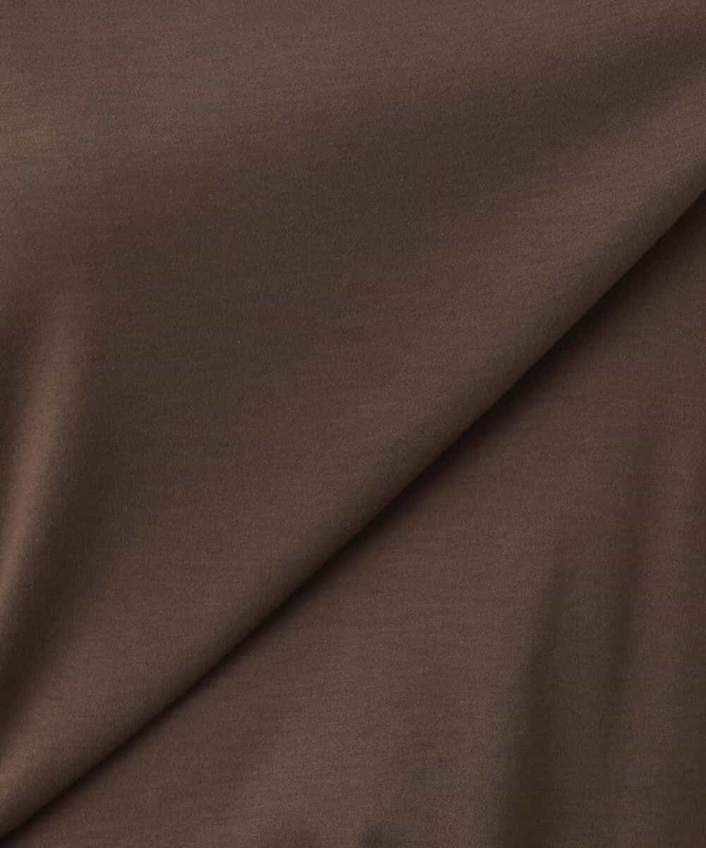 FKKGD62090 MK MICHEL KLEIN(MK ミッシェルクラン) [接触冷感/洗える]裾ドロストデザインカットソー グレージュ