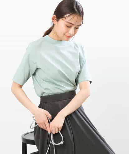 FKKGS11085  モックネックTシャツ/洗える