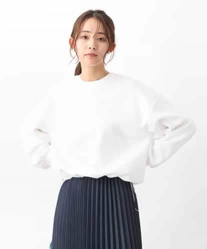 FKKGV31120 MK MICHEL KLEIN ドロストヘムダンボールカットソー/洗える