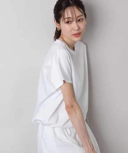 FKKHA60090 MK MICHEL KLEIN コットン天竺ストライプカットソー