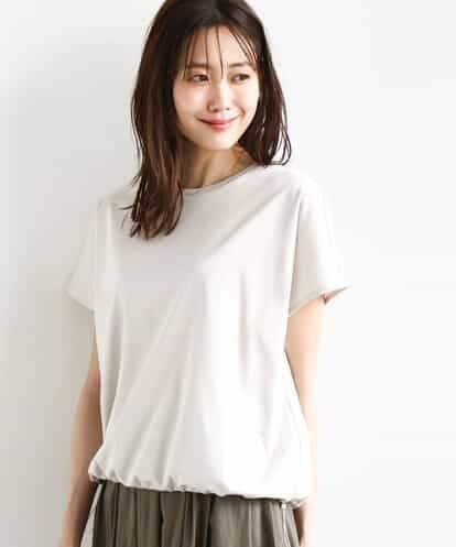 FKKHA60090 MK MICHEL KLEIN コットン天竺ストライプカットソー