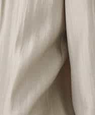 FKLAD30160 MK MICHEL KLEIN(MK ミッシェルクラン) サテン地バレルパンツ/洗える ベージュ
