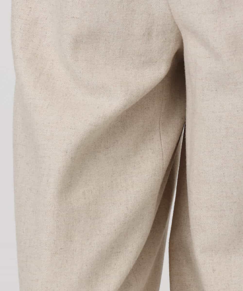 FKLDD60160 MK MICHEL KLEIN(MK ミッシェルクラン) カラーツイードワイドパンツ/洗える イエロー