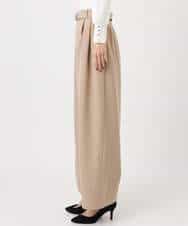 FKLFD10170 MK MICHEL KLEIN(MK ミッシェルクラン) バレルシルエットパンツ/洗える ベージュ