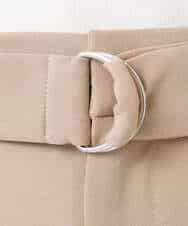 FKLFD10170 MK MICHEL KLEIN(MK ミッシェルクラン) バレルシルエットパンツ/洗える ベージュ