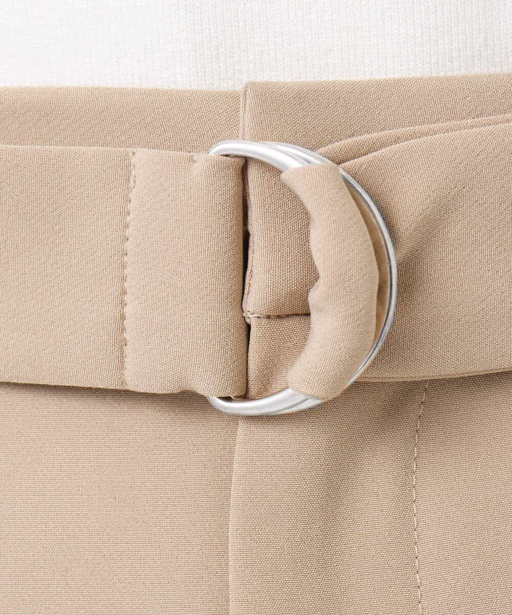 FKLFD10170 MK MICHEL KLEIN(MK ミッシェルクラン) バレルシルエットパンツ/洗える ベージュ