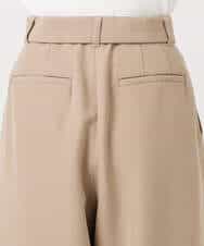 FKLFD10170 MK MICHEL KLEIN(MK ミッシェルクラン) バレルシルエットパンツ/洗える ベージュ