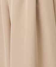 FKLFD10170 MK MICHEL KLEIN(MK ミッシェルクラン) バレルシルエットパンツ/洗える ベージュ