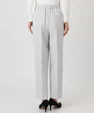 FKLFD11150 MK MICHEL KLEIN(MK ミッシェルクラン) ダブルクロス テーパードパンツ/セットアップ対応/防シワ/ストレッチ/洗える グレージュ