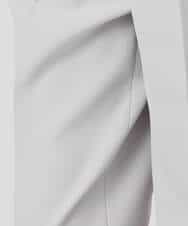 FKLFD11150 MK MICHEL KLEIN(MK ミッシェルクラン) ダブルクロス テーパードパンツ/セットアップ対応/防シワ/ストレッチ/洗える グレージュ