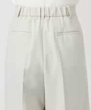 FKLFD15170 MK MICHEL KLEIN(MK ミッシェルクラン) 2タックストレートワイドパンツ/洗える ベージュ