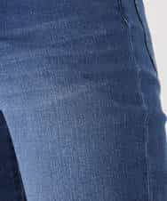 FKLFJ35130 MK MICHEL KLEIN(MK ミッシェルクラン) 【洗える】ベーシックデニムパンツ ブルー