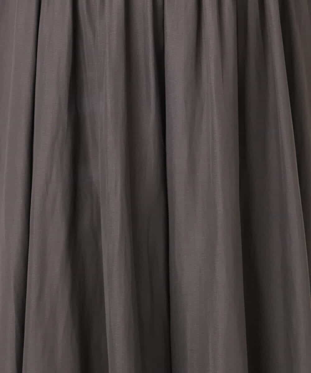 FKLGD03150 MK MICHEL KLEIN(MK ミッシェルクラン) サテンガウチョパンツ/接触冷感/UVカット/洗える ダークグレー