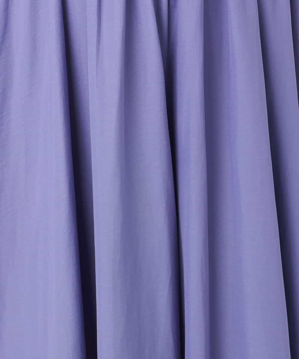 FKLGD03150 MK MICHEL KLEIN(MK ミッシェルクラン) サテンガウチョパンツ/接触冷感/UVカット/洗える ダークグレー