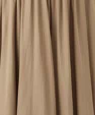 FKLGD03150 MK MICHEL KLEIN(MK ミッシェルクラン) [UVカット/接触冷感/洗える]サテンガウチョパンツ ダークグレー