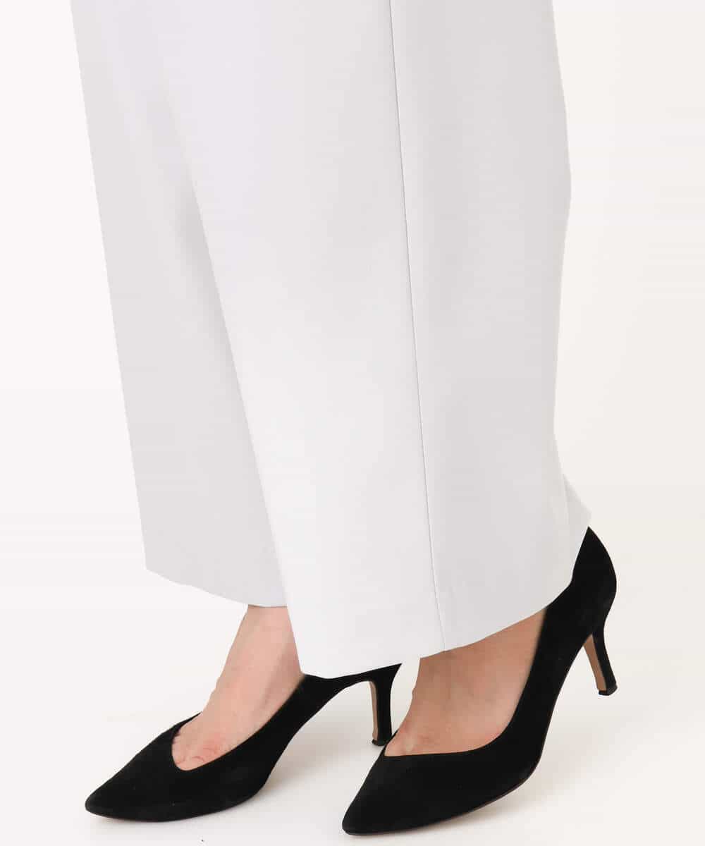 FKLGD21160 MK MICHEL KLEIN(MK ミッシェルクラン) TRストレッチワイドパンツ/洗える ライトグレー