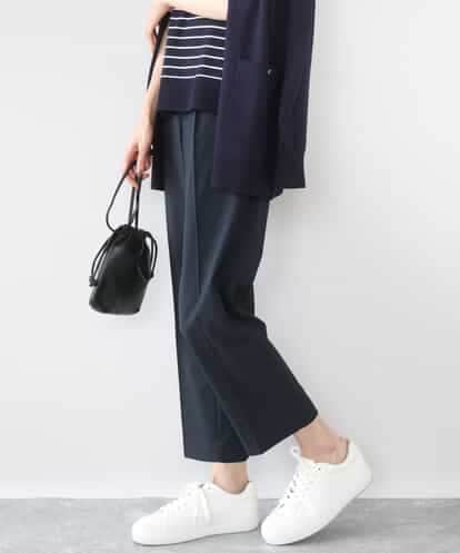 FKLGD33170 MK MICHEL KLEIN ドライタッチストレッチ テーパードパンツ/イージーケア/洗える