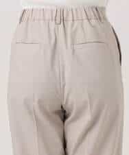 FKLGD33170 MK MICHEL KLEIN(MK ミッシェルクラン) ドライタッチストレッチ テーパードパンツ/イージーケア/洗える グレージュ