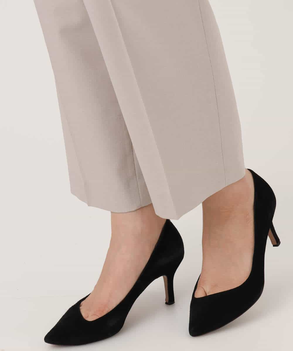 FKLGD33170 MK MICHEL KLEIN(MK ミッシェルクラン) ドライタッチストレッチ テーパードパンツ/イージーケア/洗える グレージュ