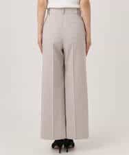 FKLGD34170 MK MICHEL KLEIN(MK ミッシェルクラン) ドライタッチストレッチ ワイドパンツ/イージーケア/洗える グレージュ