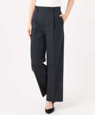 FKLGD34170 MK MICHEL KLEIN(MK ミッシェルクラン) ドライタッチストレッチ ワイドパンツ/イージーケア/洗える グレージュ