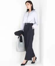 FKLGD34170 MK MICHEL KLEIN(MK ミッシェルクラン) ドライタッチストレッチ ワイドパンツ/イージーケア/洗える グレージュ