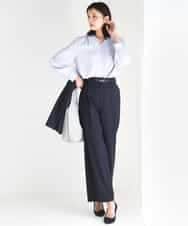 FKLGD34170 MK MICHEL KLEIN(MK ミッシェルクラン) ドライタッチストレッチ ワイドパンツ/イージーケア/洗える グレージュ