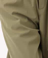 FKLGD40170 MK MICHEL KLEIN(MK ミッシェルクラン) コットンライクストレッチワイドパンツ/抗ピリング/洗える ネイビー