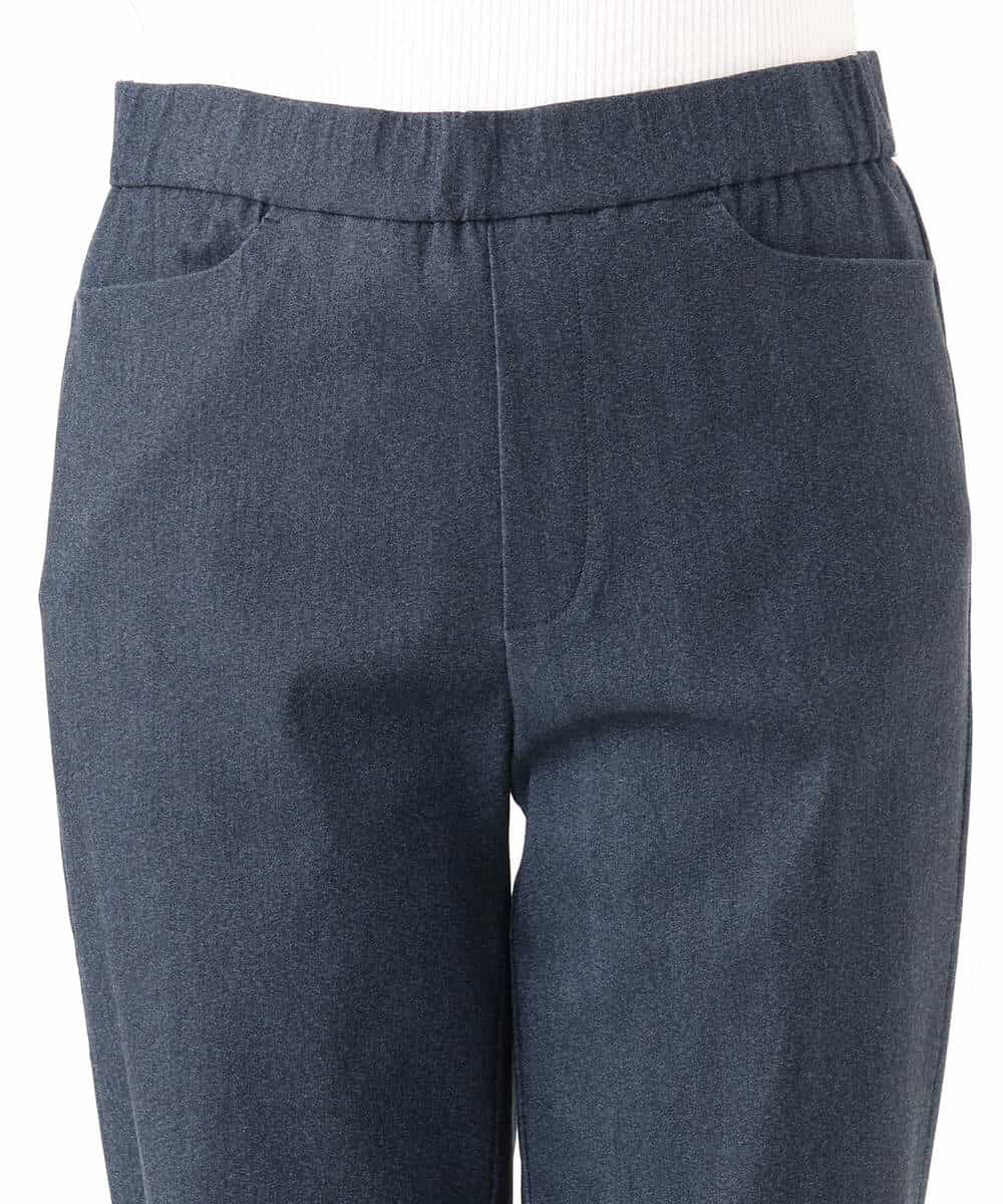 FKLGD41130 MK MICHEL KLEIN(MK ミッシェルクラン) ハイストレッチ細身シルエットパンツ/洗える ネイビー