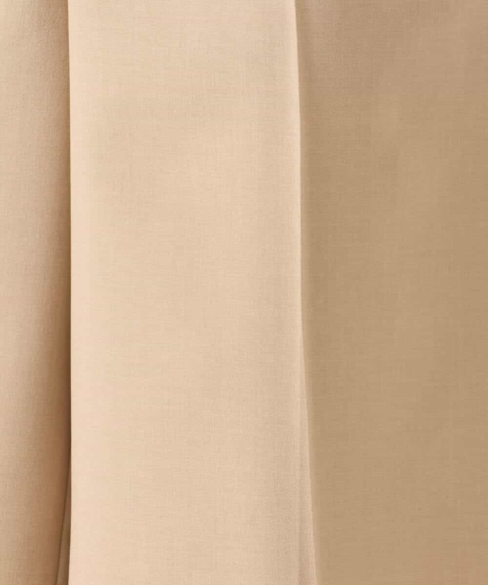 FKLGD57150 MK MICHEL KLEIN(MK ミッシェルクラン) [洗える]リネンライクストレッチ ショートパンツ ベージュ