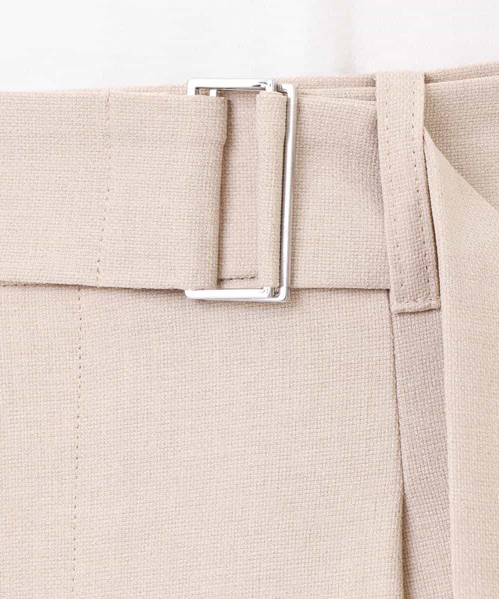 FKLGS33160 MK MICHEL KLEIN(MK ミッシェルクラン) ドライタッチ ワイドパンツ/洗える ベージュ