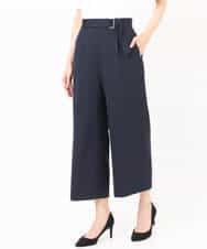 FKLGS33160 MK MICHEL KLEIN(MK ミッシェルクラン) ドライタッチ ワイドパンツ/洗える ベージュ