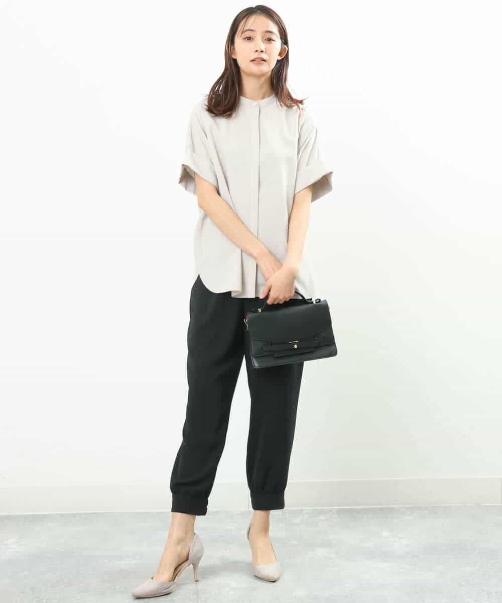 FKLGS41150 MK MICHEL KLEIN(MK ミッシェルクラン) ジョガーパンツ/UVカット/洗える ベージュ
