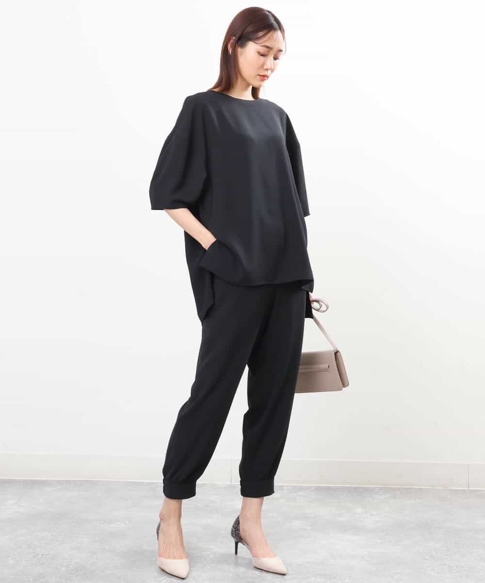 FKLGS41150 MK MICHEL KLEIN(MK ミッシェルクラン) ジョガーパンツ/UVカット/洗える ベージュ