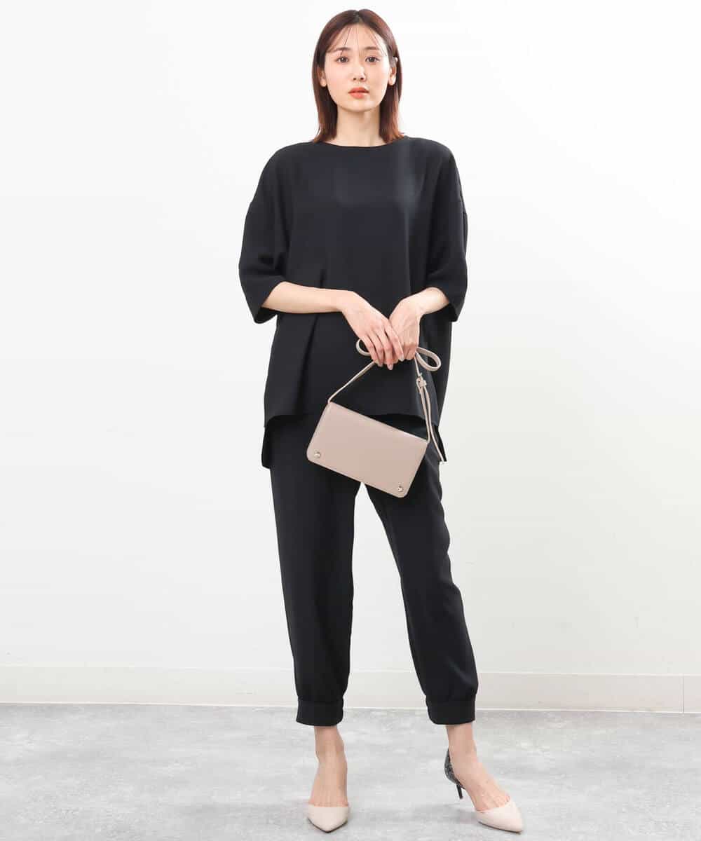 FKLGS41150 MK MICHEL KLEIN(MK ミッシェルクラン) ジョガーパンツ/UVカット/洗える ベージュ