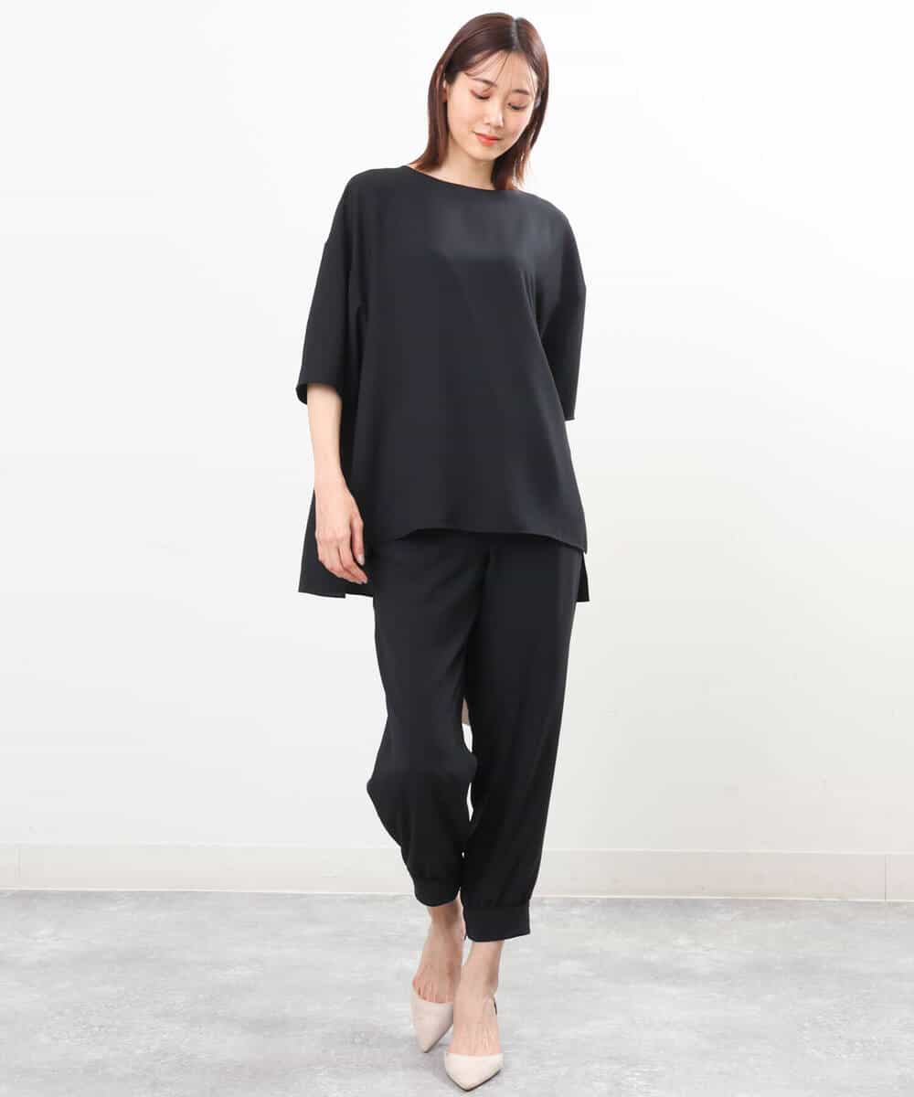 FKLGS41150 MK MICHEL KLEIN(MK ミッシェルクラン) ジョガーパンツ/UVカット/洗える ベージュ