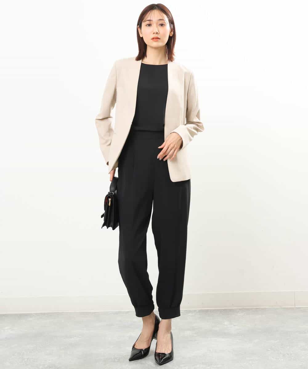 FKLGS41150 MK MICHEL KLEIN(MK ミッシェルクラン) ジョガーパンツ/UVカット/洗える ベージュ