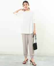 FKLGS41150 MK MICHEL KLEIN(MK ミッシェルクラン) ジョガーパンツ/UVカット/洗える ベージュ